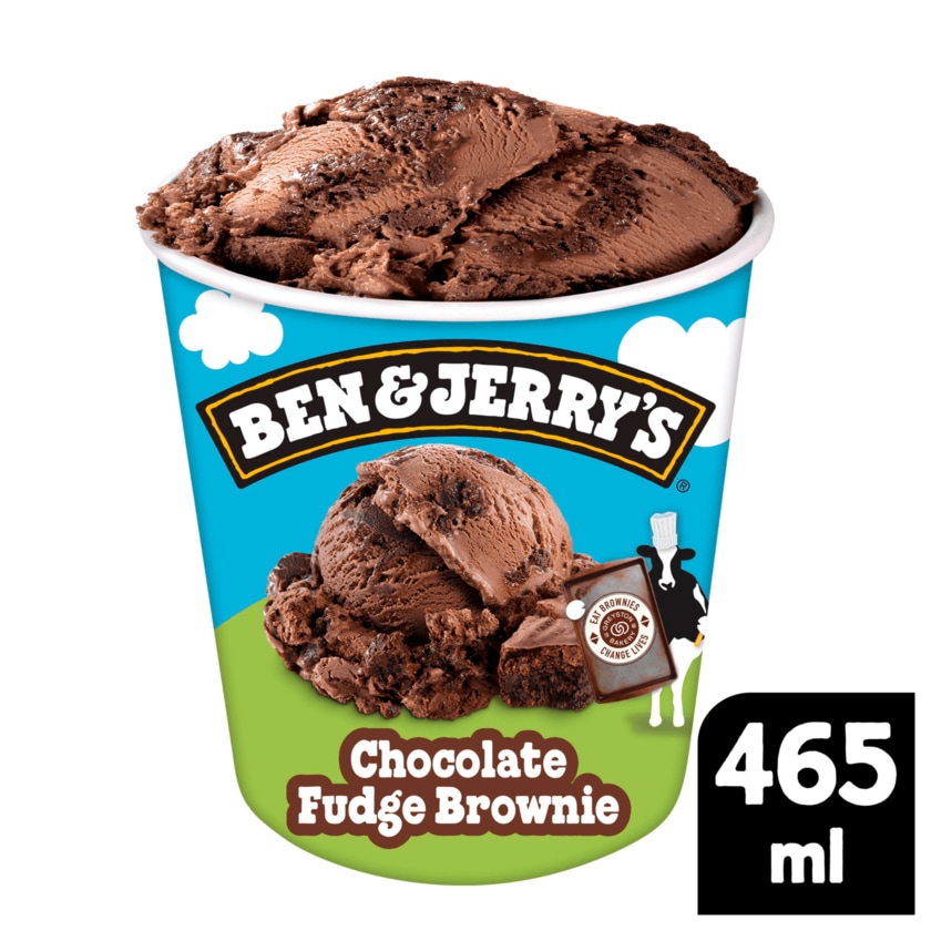 Ben & Jerry's Eis Chocolate Fudge Brownie 465ml